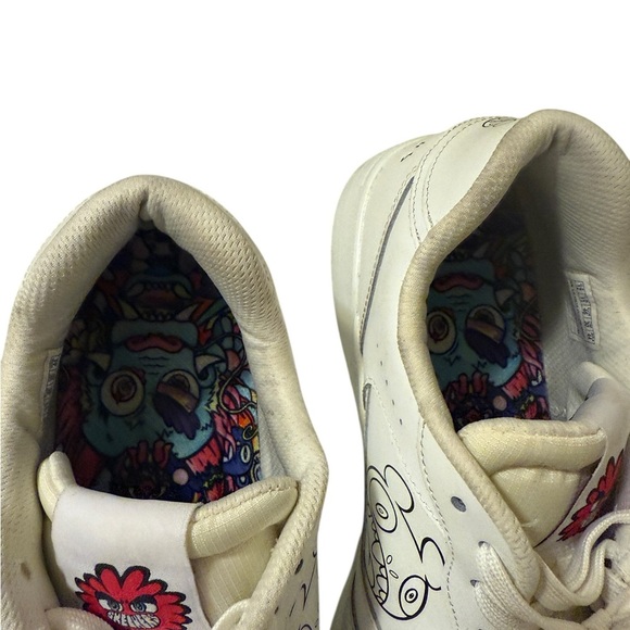 Skechers x Vexx Gasp Koopa-Volley White Black Men LifeStyle Casual - Picture 11 of 16